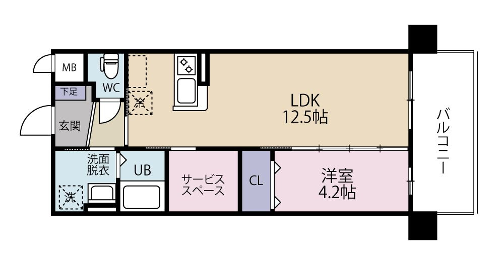 プランドール志免の間取り
