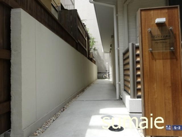 北区神谷１丁目のアパートのその他共用部分|建物入口です☆
