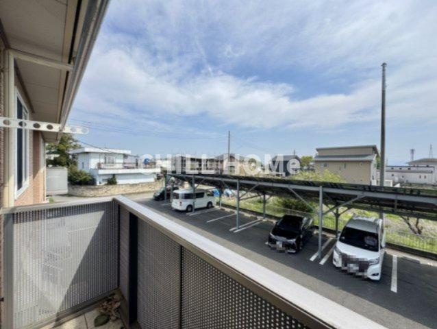 サンメゾン泉沢　Ａのバルコニー|当社、チルホームのHPもご覧ください(^^)/物件情報多数♪
