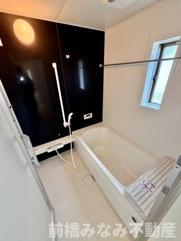 【新築】前橋市青柳町第28　４号棟(全10棟)　クレイドルガーデン　新築建売分譲の浴室|お風呂です