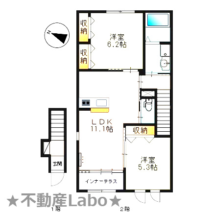 レジディアの間取り