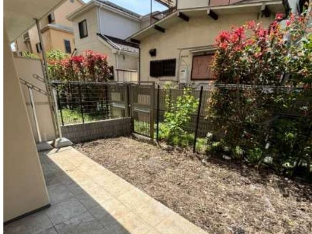 アンビシャス川口青木の庭|テラスと庭含め50㎡の広々スペース