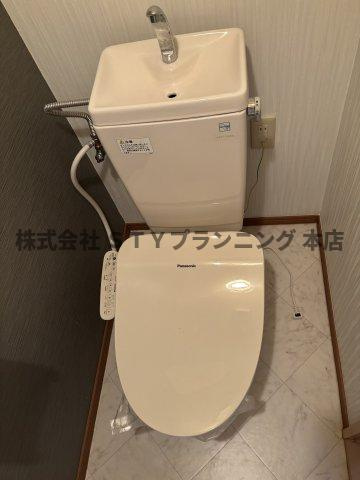 仲介手数料0円！ボナールハイムBのトイレ