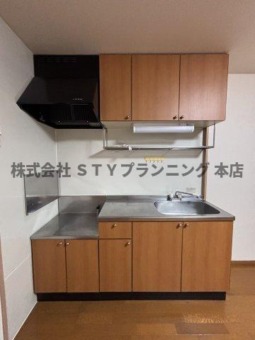 仲介手数料0円！ボナールハイムBのキッチン