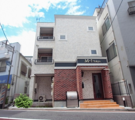 M-1 Tokyo 蒲田本町の外観|2017年7月築　鉄骨造地上3階建て総戸数9戸
東京都大田区蒲田本町1丁目　京浜東北線蒲田駅徒歩10分京浜急行本線京急蒲田駅徒歩11分