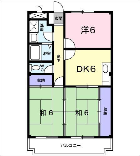 フィオーレ・ヤマダの間取り