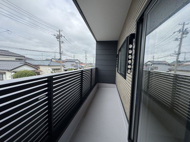 江南区日水3丁目　新築戸建のバルコニー