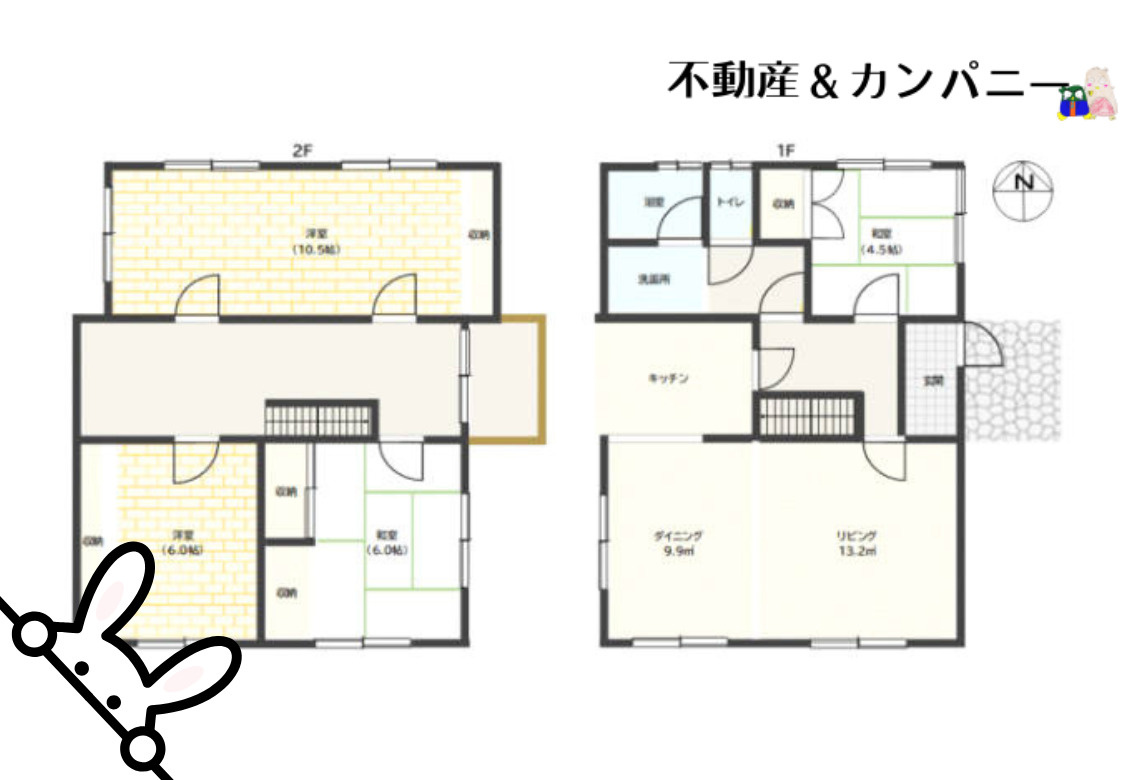 東長戸3丁目中古のおうち　松山市東長戸3丁目中古戸建の間取り