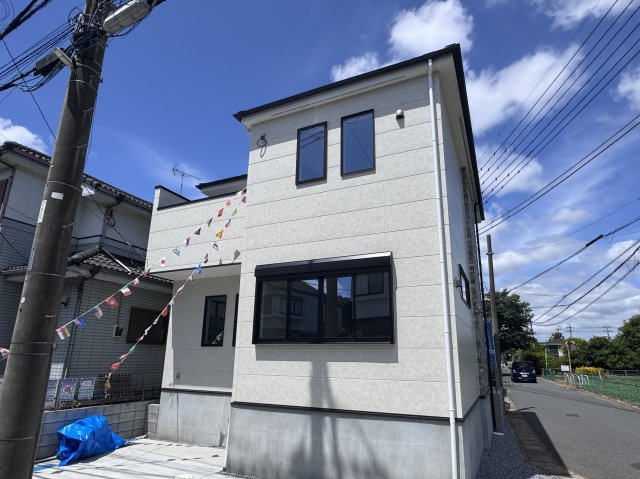 柏市松ケ崎新築戸建（松ケ崎11期）の外観|完成済み内覧可能です！！
