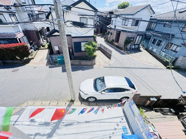 柏市松ケ崎新築戸建（松ケ崎11期）の展望|バルコニーより道路側眺望