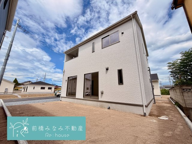 【新築】前橋市青柳町第28　８号棟(全10棟)　クレイドルガーデン　新築建売分譲の外観|きれいな外観です