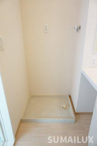 熊本市北区麻生田２丁目のアパートの洗面所