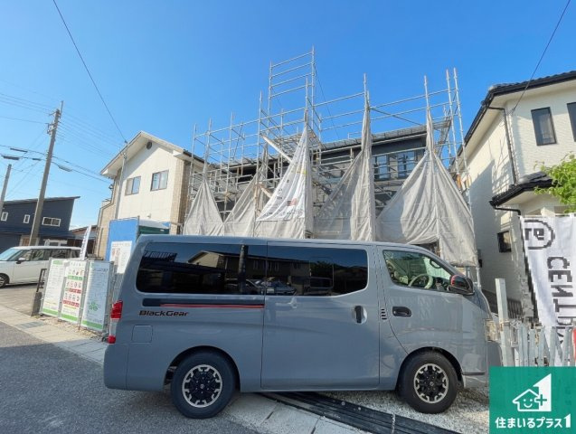 近江八幡市船木町　第1期　新築一戸建ての外観|現在建築中！落ち着いた街並みで新生活を始めることが出来そう！周辺の物件も併せてご紹介させて頂きます！
