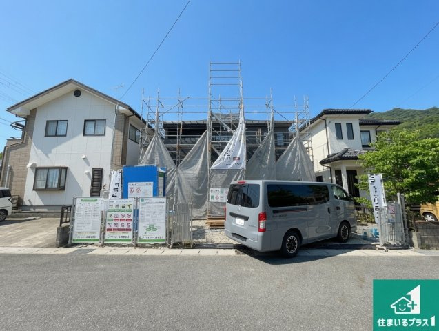 近江八幡市船木町　第1期　新築一戸建ての外観|現在建築中！落ち着いた街並みで新生活を始めることが出来そう！周辺の物件も併せてご紹介させて頂きます！
