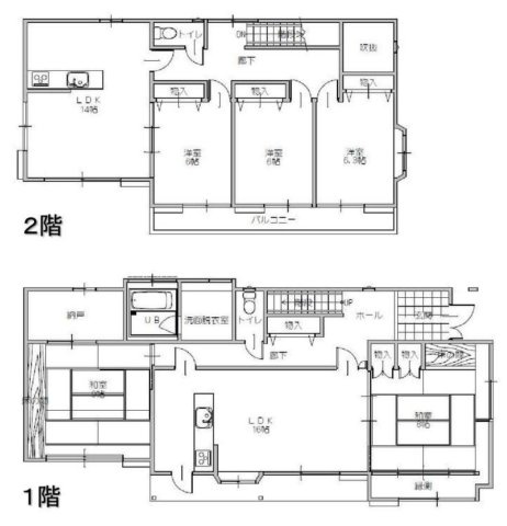 【間取り】 | 行田市城西　中古戸建