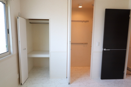 熊本市北区麻生田２丁目のアパートの収納