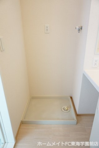 熊本市北区麻生田２丁目のアパートの洗面所