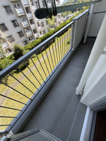 高尾台住宅のバルコニー