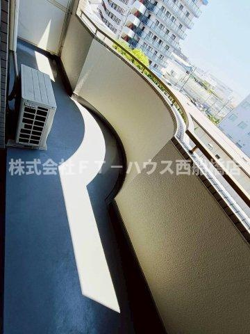 西船橋スクエアガーデンのバルコニー
