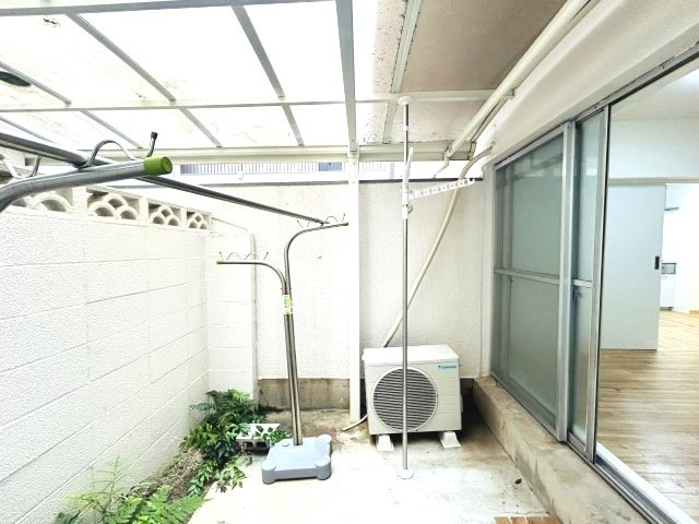 六甲アビタシオンのバルコニー