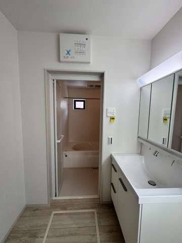 入間市下藤沢新築戸建の脱衣所