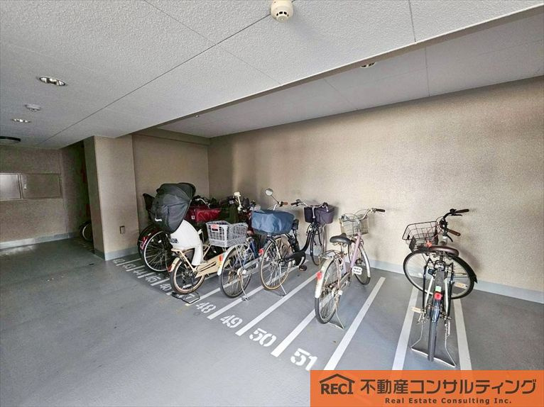 ラ・ヴェール甲子園の駐輪場