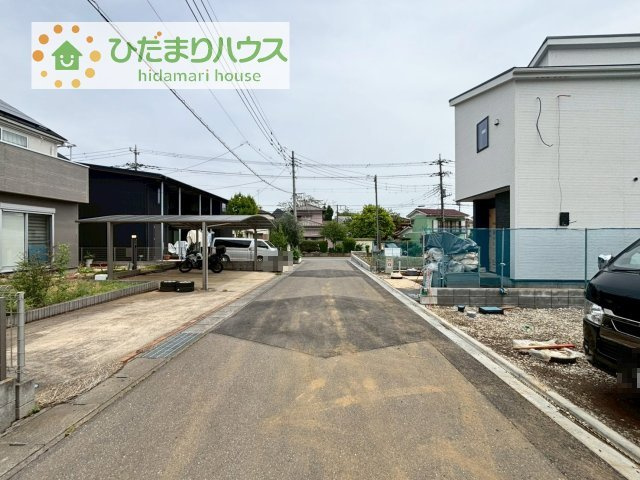 【前面道路含む現地写真】 | 取手市野々井第1期　新築戸建　2号棟 | （4/24撮影）