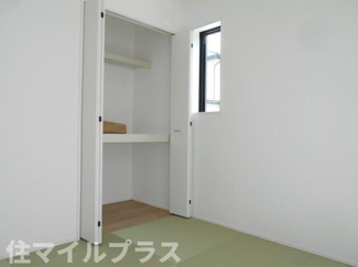 【和室】 | 郡山市咲田1丁目新築一戸建て1棟 | 和室があると、家にあたたかい雰囲気が生まれます