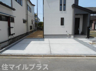 【駐車場】 | 郡山市咲田1丁目新築一戸建て1棟 | 駐車場があります