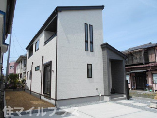 【外観】 | 郡山市咲田1丁目新築一戸建て1棟 | おしゃれな外観です