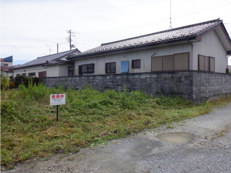 相馬市赤木字新堤　売地の外観