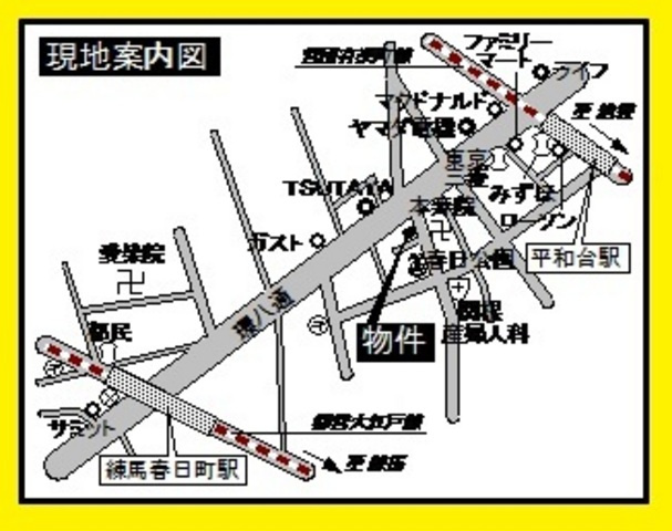 Ｔ．ＦＬＡＴの地図|★案内図★