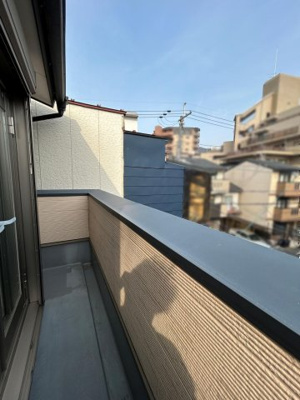 【バルコニー】 | 山科区椥辻西潰　中古戸建