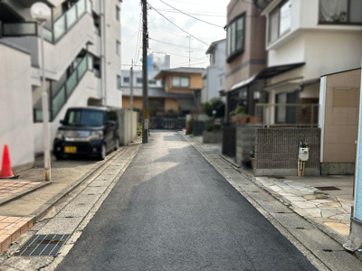 【前面道路含む現地写真】 | 山科区椥辻西潰　中古戸建