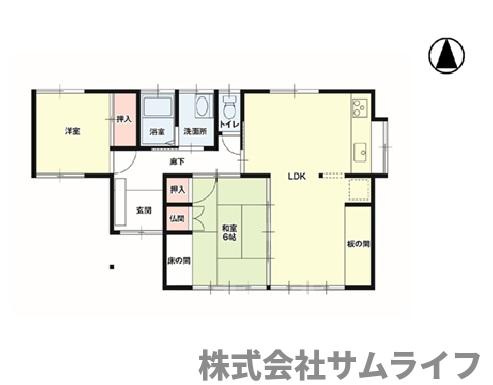 【間取り】 | 上三緒りふぉーむ済物件