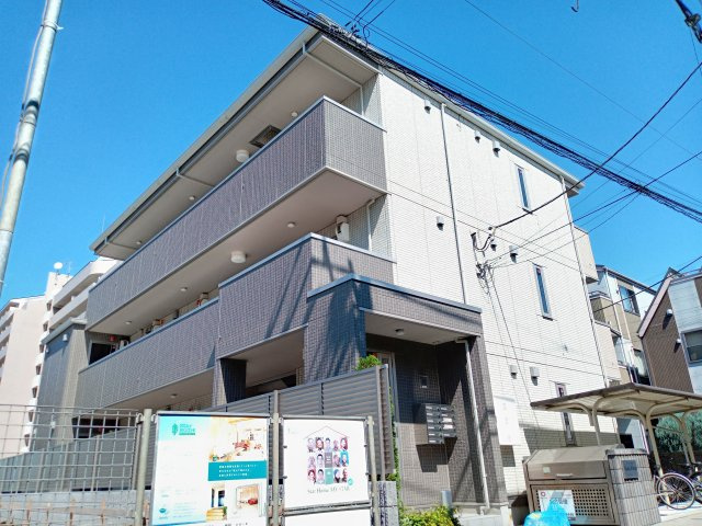 調布市布田２丁目のアパートの外観