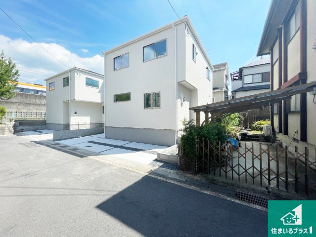 ★宇治市大久保町大竹　第1期　新築一戸建ての外観|お客様に長く安心して住んでいだだける事にこだわった家づくり！住んでからのアフターサービスにもしっかりと取り組んでいます！