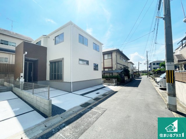 ★宇治市大久保町大竹　第1期　新築一戸建ての外観|お客様に長く安心して住んでいだだける事にこだわった家づくり！住んでからのアフターサービスにもしっかりと取り組んでいます！