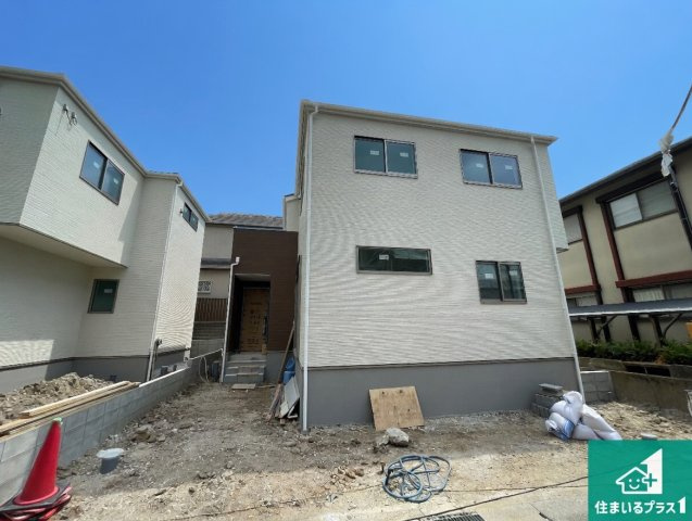 ★宇治市大久保町大竹　第1期　新築一戸建ての外観|現在の進捗状況です！順調に作業進行中、完成が待ち遠しいです！詳細の間取り等、お気軽にお問い合わせください！