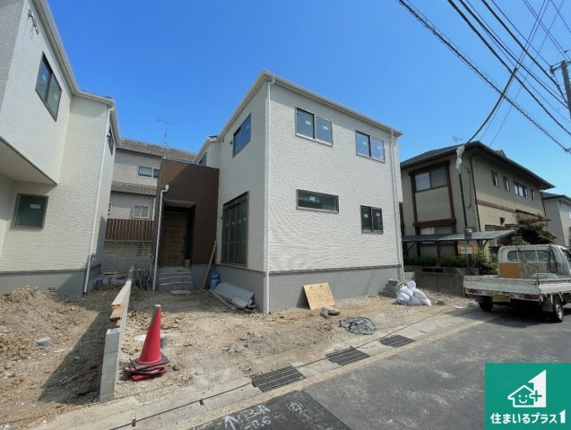 ★宇治市大久保町大竹　第1期　新築一戸建ての外観|現在建築中！落ち着いた街並みで新生活を始めることが出来そう！周辺の物件も併せてご紹介させて頂きます！