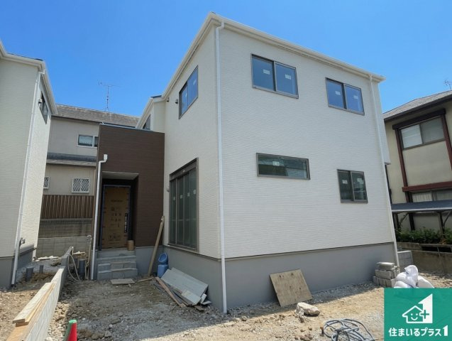 ★宇治市大久保町大竹　第1期　新築一戸建ての外観|現在の進捗状況です！順調に作業進行中、完成が待ち遠しいです！詳細の間取り等、お気軽にお問い合わせください！