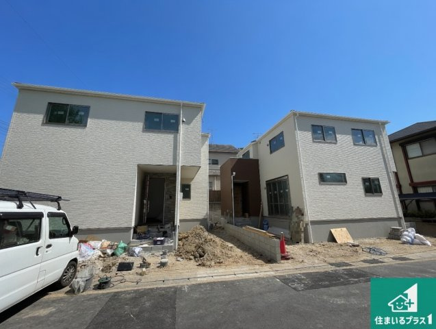 ★宇治市大久保町大竹　第1期　新築一戸建ての外観|現在建築中！落ち着いた街並みで新生活を始めることが出来そう！周辺の物件も併せてご紹介させて頂きます！