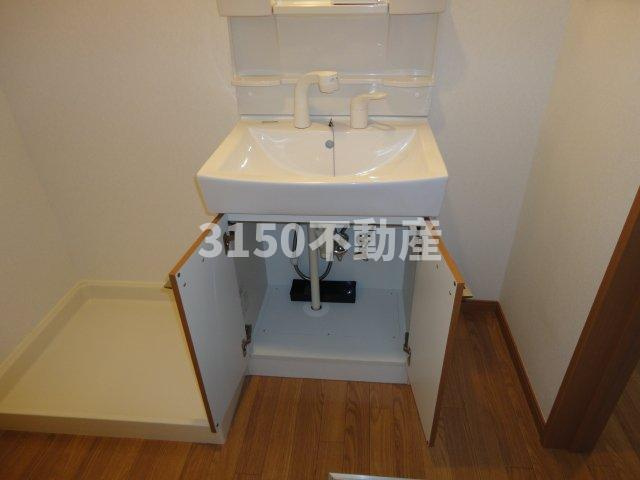 ローズルミナスの洗面所|洗面　下部