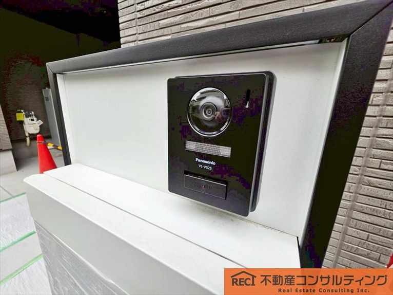 神戸市灘区下河原通4丁目　新築戸建の防犯設備