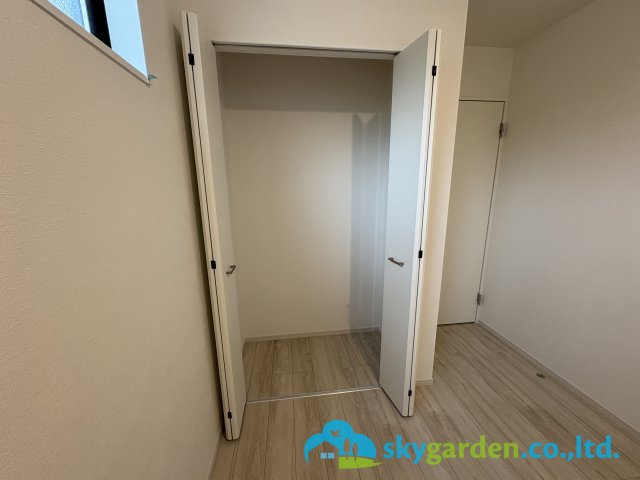 茅ヶ崎市高田3期　新築戸建　全４棟1号棟の収納|収納のためのスペースです