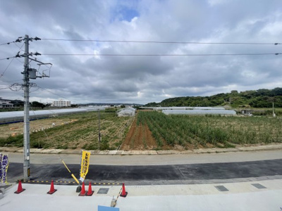 【展望】 | 八重瀬町与座（全6棟）2号棟 | 2号棟　眺望良好♪
