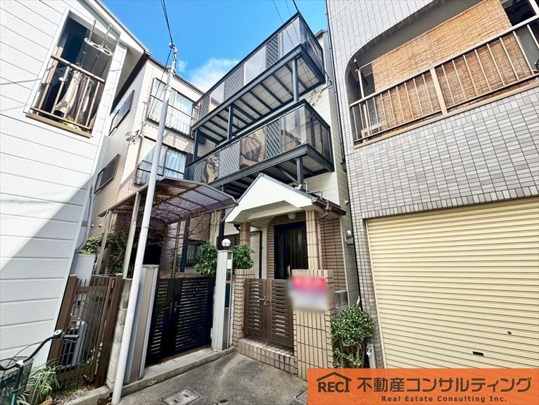 神戸市東灘区本庄町1丁目　中古戸建の外観|安心の鉄骨造戸建