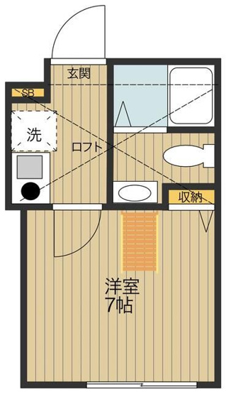 【間取り】 | ラシャンス文京第6(ラシャンスブンキョウダイロク)