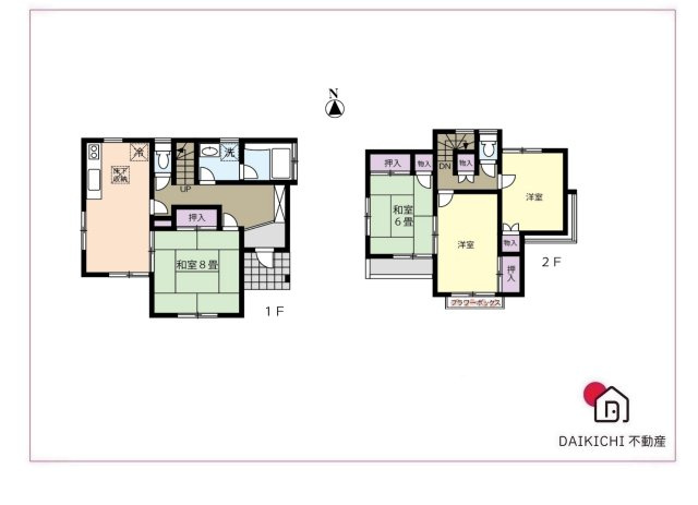 【間取り】 | 児玉郡上里町七本木　中古戸建