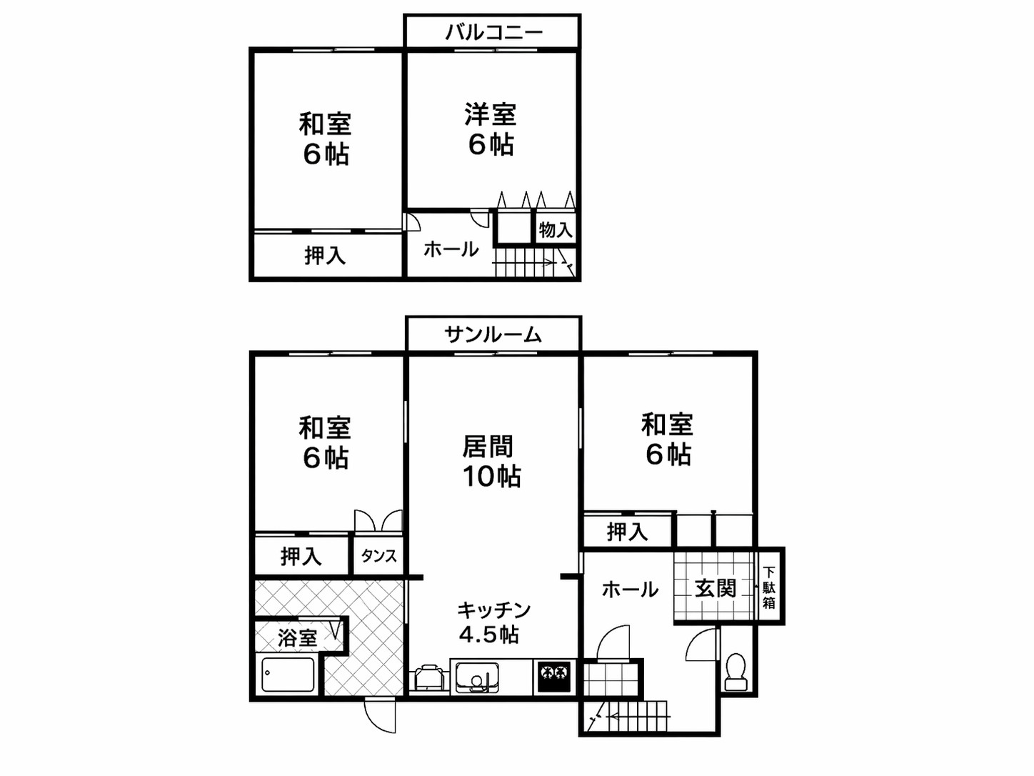 【商談中】大空町女満別西4条5丁目3-5中古住宅の間取り